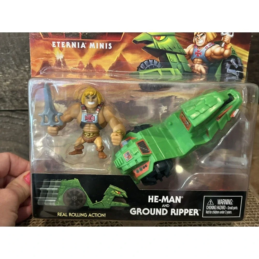 Masters of the Universe‎ MOTU He-Man Ground Ripper Eternia Minis Figure MOC 2021